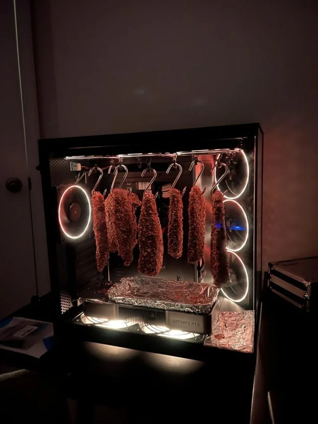 Уникальный метод сушки мяса