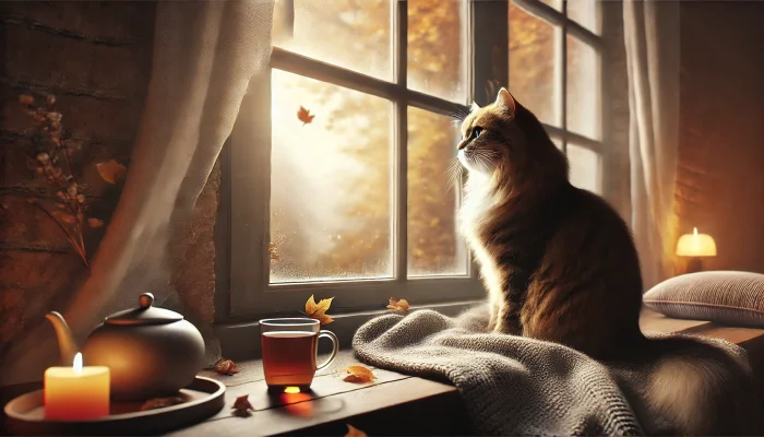 Когда котики философствуют: 20 кадров с задумчивыми пушистиками