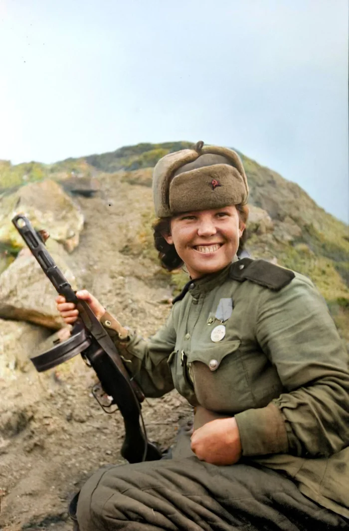 Фронт и тыл ВОВ в цвете: 20 редких раскрашенных фото