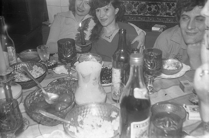 Архивные фотографии с празднования НГ 1981