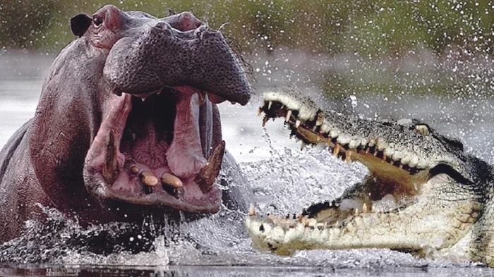 Почему крокодилы и бегемоты не воюют? Разгадка странного союза