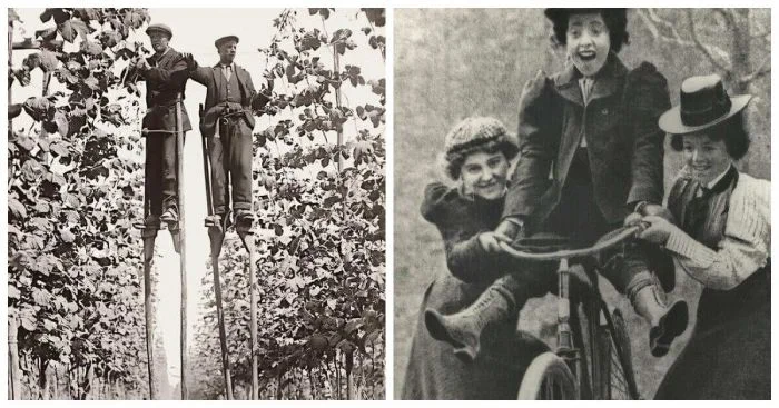 20 снимков из прошлого, запечатлевших людей без прикрас