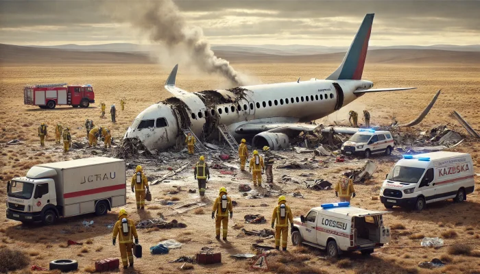Предварительный отчёт о крушении самолёта у аэропорта Актау опубликован