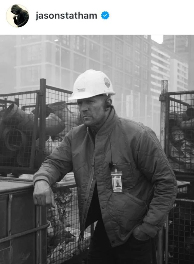 Кадр с Джейсоном Стетхэмом в каске взорвал русскоязычный интернет