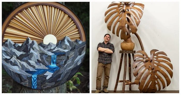 Когда дерево превращается в искусство: 20 великолепных работ