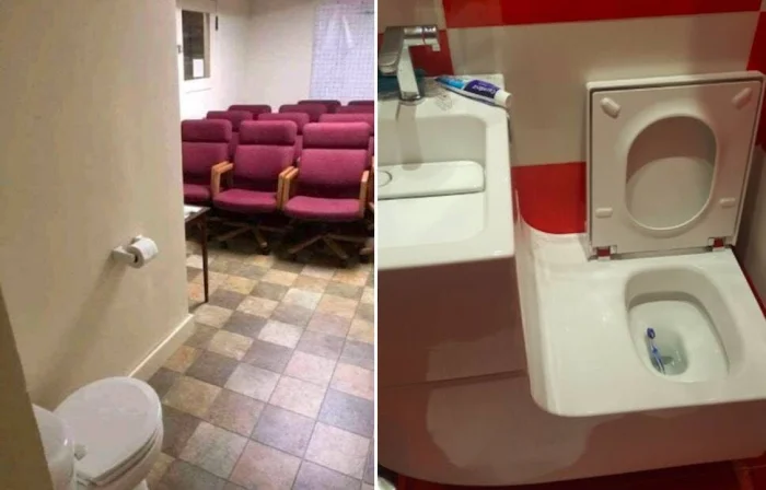 Когда фантазия зашкаливает: 14 необычных туалетных решений