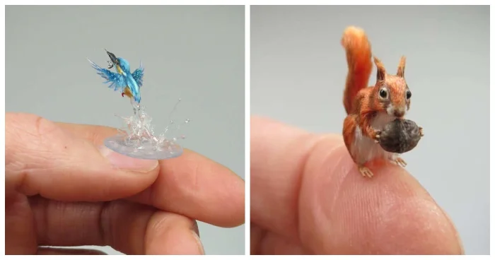 Миниатюрное мастерство: 17 скульптур, которым не веришь с первого взгляда