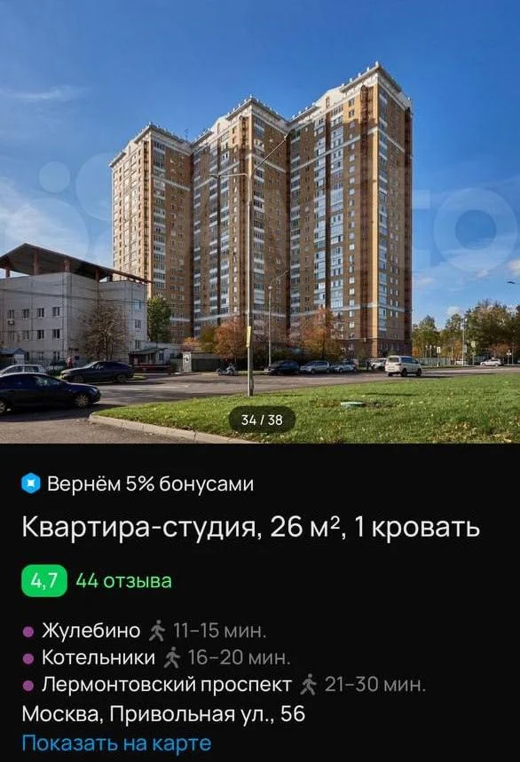 Необычная аренда: в Жулебино сдают студию с чучелом деда