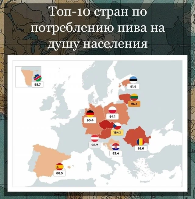 Капля абсурда: подборка забавной, но бесполезной инфографики