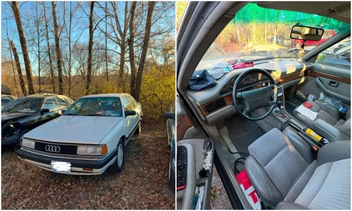 Свалка старых Audi и деталей выставлена на продажу