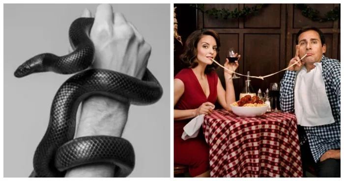 Первое свидание с сюрпризом: от младенца до змеи в рукаве