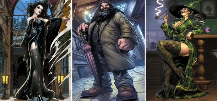 Гарри Поттер в стиле Marvel: нейросеть перерисовала 16 героев