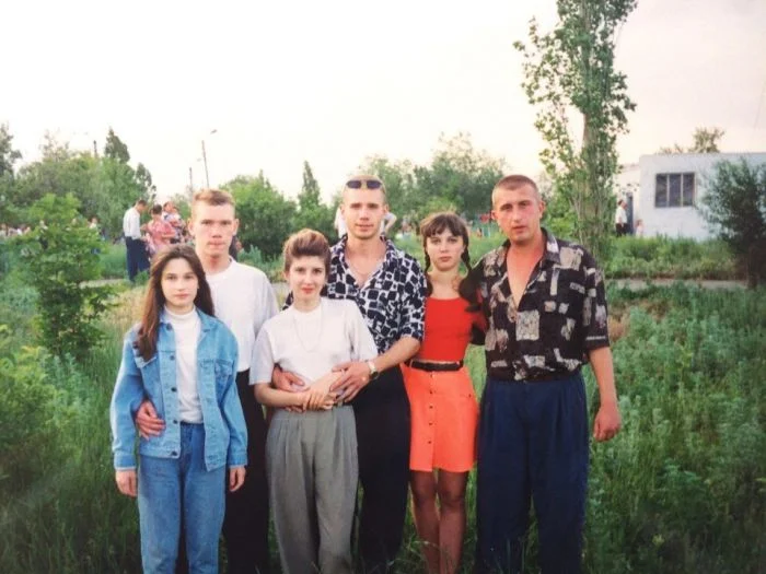 Уникальные кадры 90-х