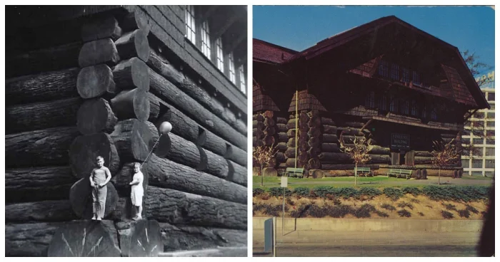 Грандиозный бревенчатый дом, который не выдержал испытания временем