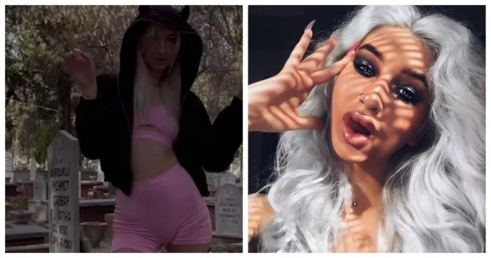 В Турции разыскивают двух блогерш, нарушивших нормы поведения на кладбище