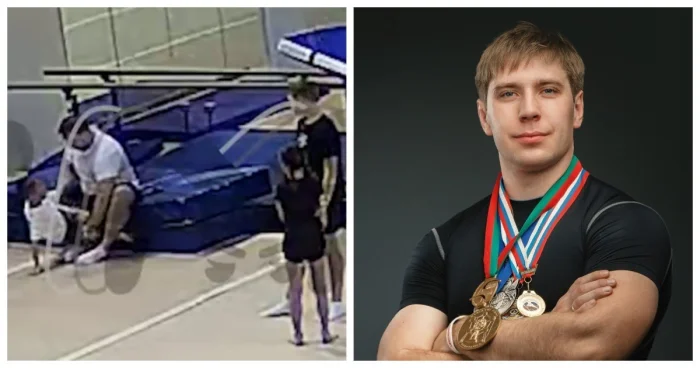 Чемпион мира по гимнастике оказался в центре проверки после занятия с ребёнком