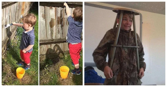 Когда малыши затмевают стендаперов: 17 забавных снимков