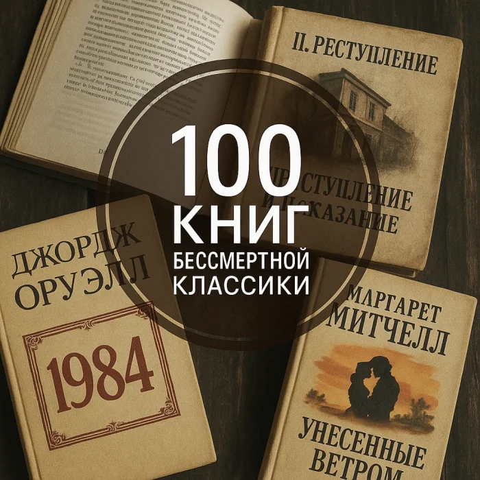 100 книг на все времена: бесценное наследие мировой классики