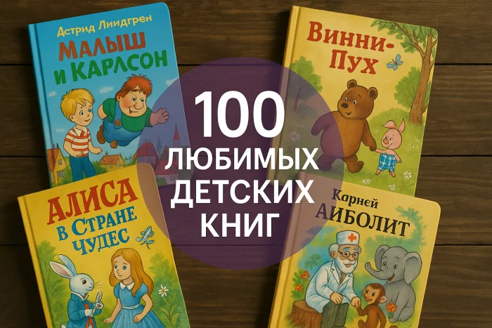 Чудо‑полка: 100 детских книг, которые растят мечтателей