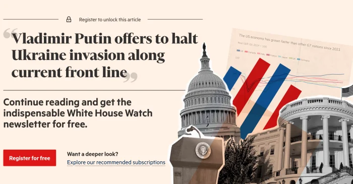 Москва предложила Трампу «заморозку» конфликта в Украине по линии фронта 2025 года