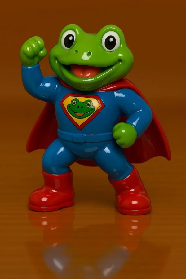 Киндер-лягушата в стиле голливудских персонажей