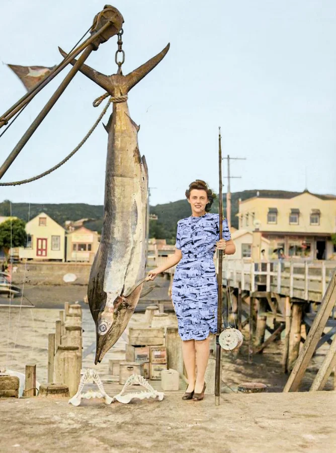 20 редких раскрашенных фото XX века из США