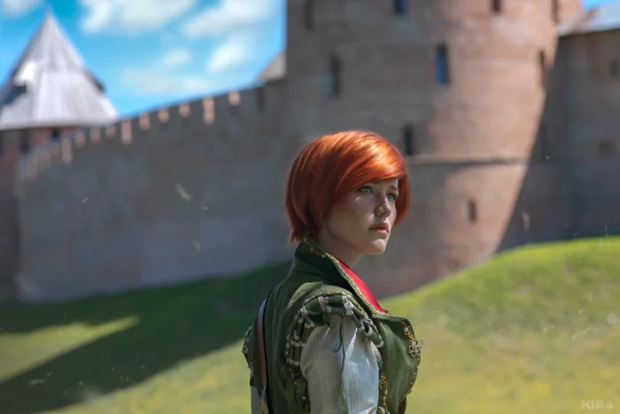 Неплохой косплей The Witcher 3: Wild Hunt | Shani