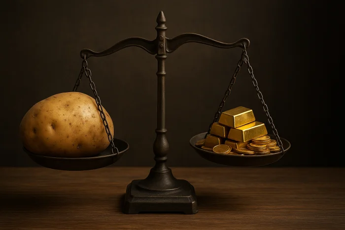 Картофель в России подорожал до рекордного уровня