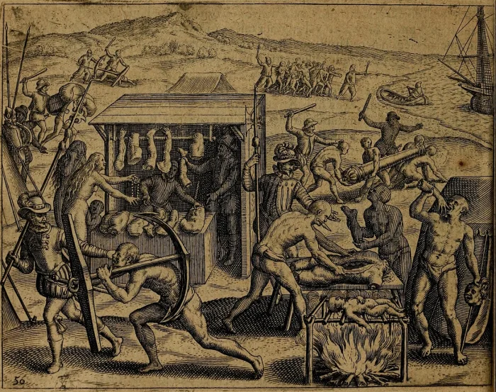 Испанская экспансия в Америке: рабство, убийства и каннибализм