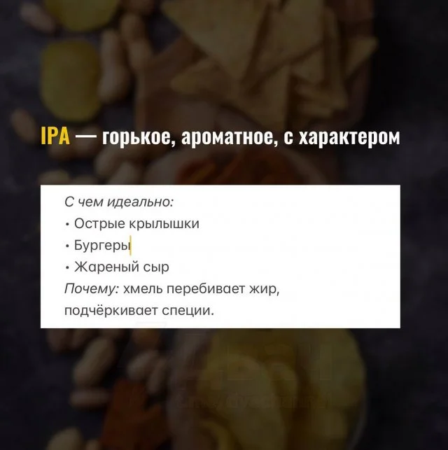 Пивной гайд: лучшие закуски к разным сортам пива