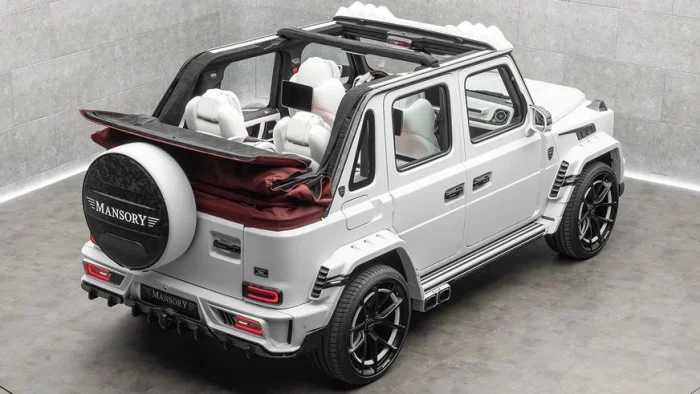 Гелендваген без крыши: Mansory представил 820-сильный кабриолет
