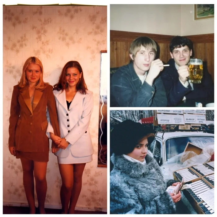 Редкие и атмосферные кадры из 90-х