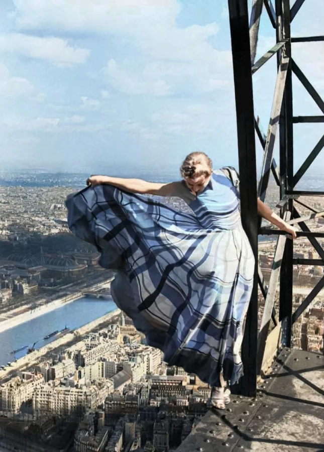 Цвет прошлого: 20 редких ретрофото Европы, оживших с помощью раскраски