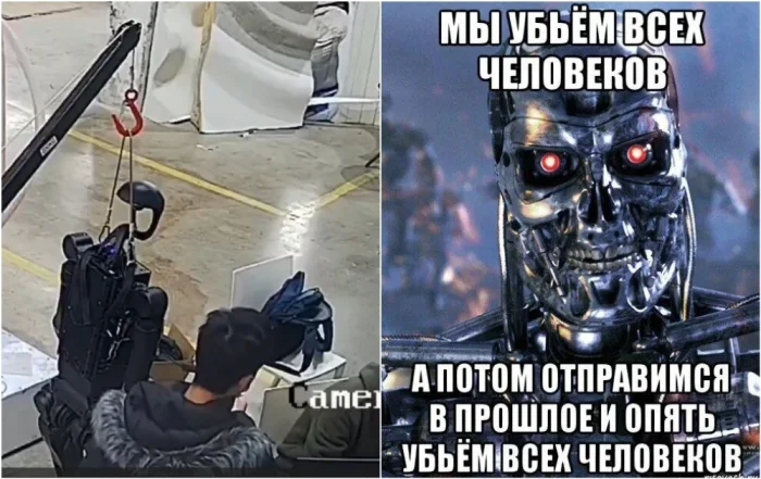 Робот вышел из-под контроля и набросился на инженеров в Китае