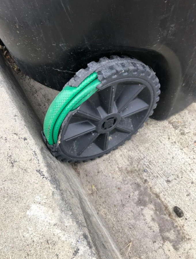 Восстановление колеса от мусорки