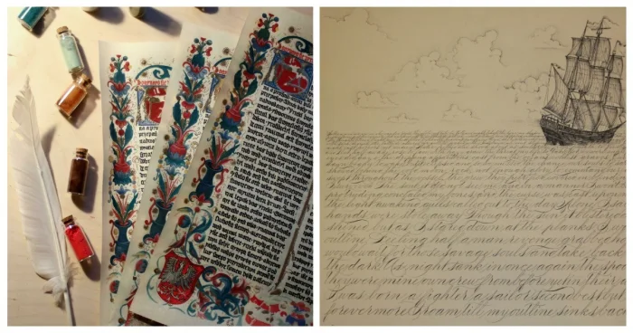 25 примеров идеального и завораживающего почерка