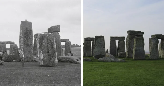 30 фото «до и после», показывающих, как изменился наш мир