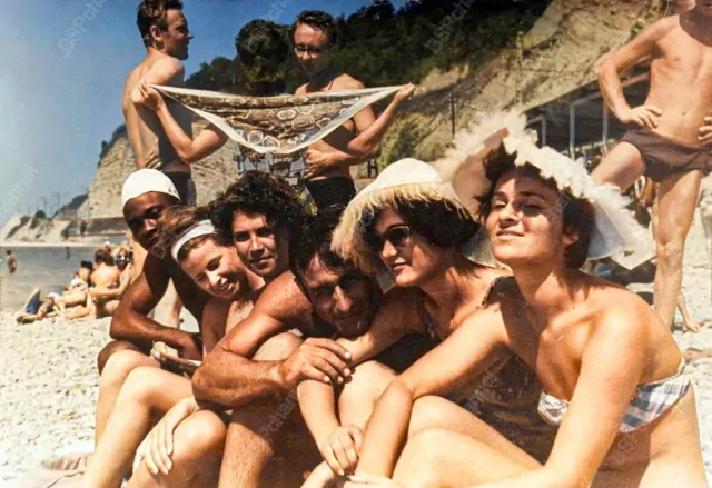 Атмосферные снимки Сочи 60-х годов