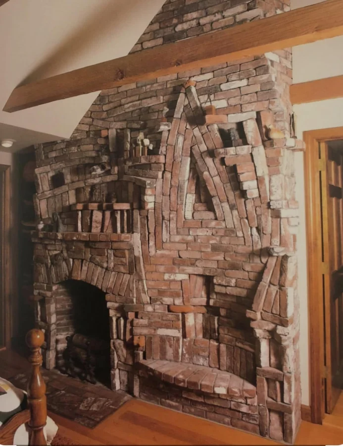 Мы закончили камин