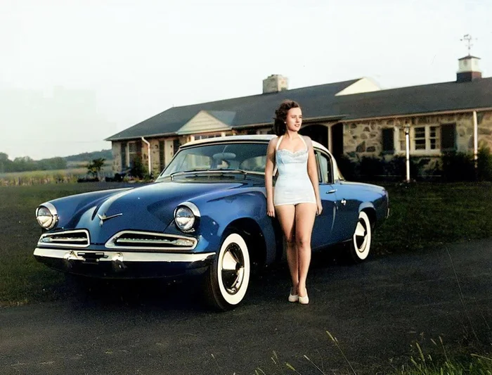 20 ярких и забавных ретро-кадров на автомобильную тематику в цвете