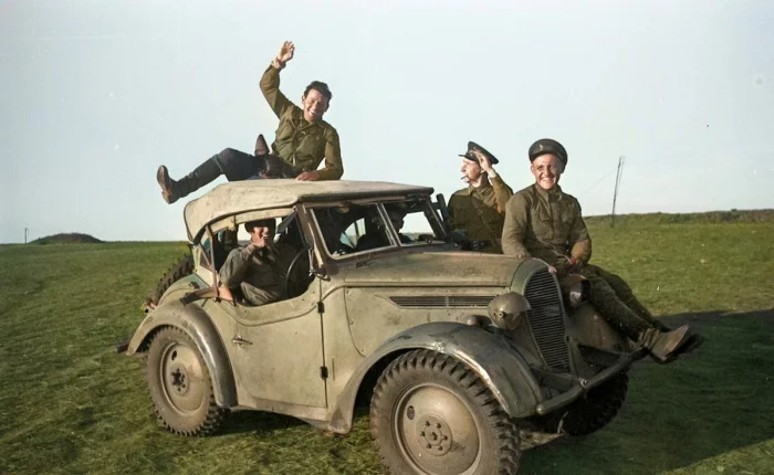 Редкие кадры войн ХХ века: 20 исторических фото, оживших в цвете