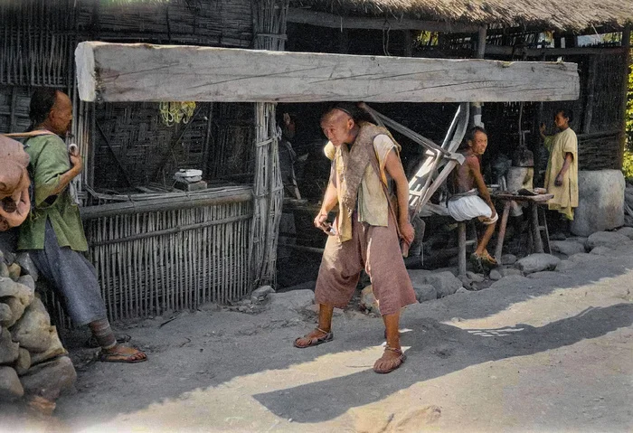 Азия прошлого в красках: 20 редких раскрашенных фото XX века