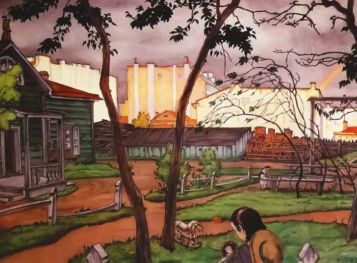 Петербург глазами литовца: Мстислав Добужинский