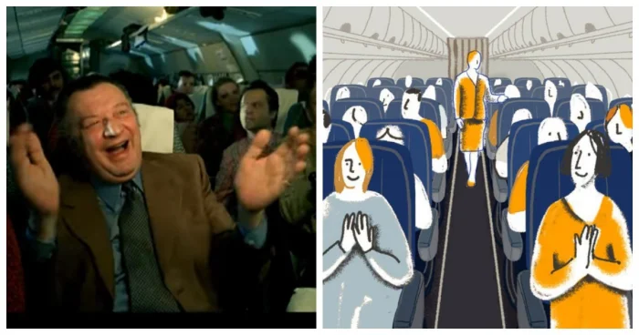 Аплодисменты в самолёте: знак уважения или просто раздражающий ритуал?