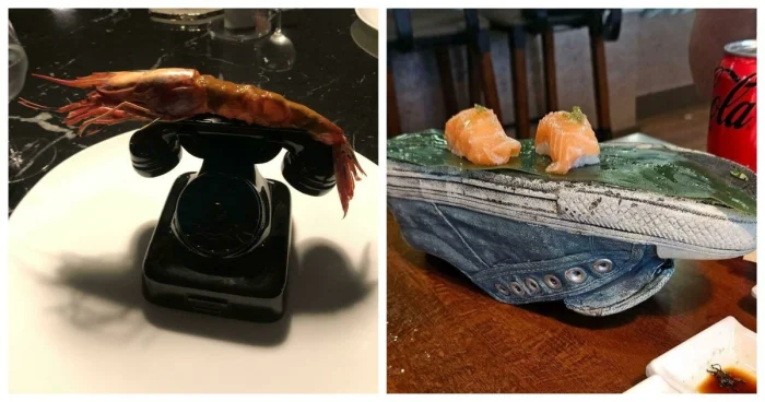 Экстравагантная подача: когда тарелка — это уже шоу