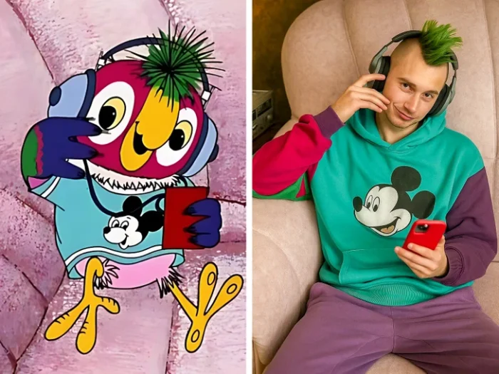 20+ героев детских мультфильмов, переосмысленных как реальные люди