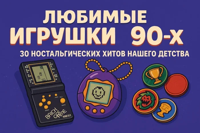 Любимые игрушки 90-х: 30 ностальгических хитов нашего детства
