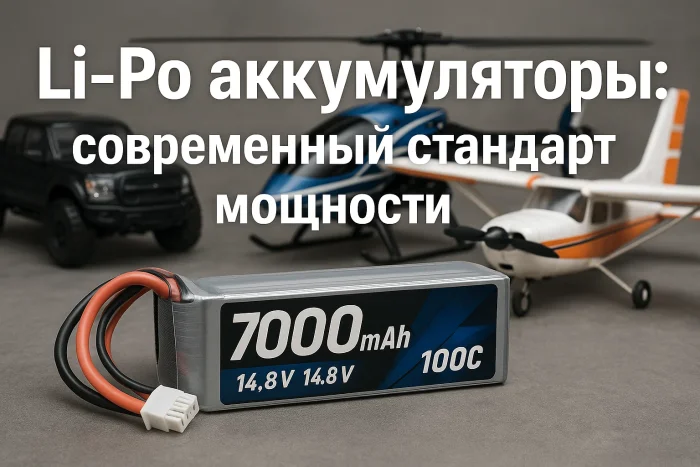 Li-Po аккумуляторы: современный стандарт мощности для RC-моделей
