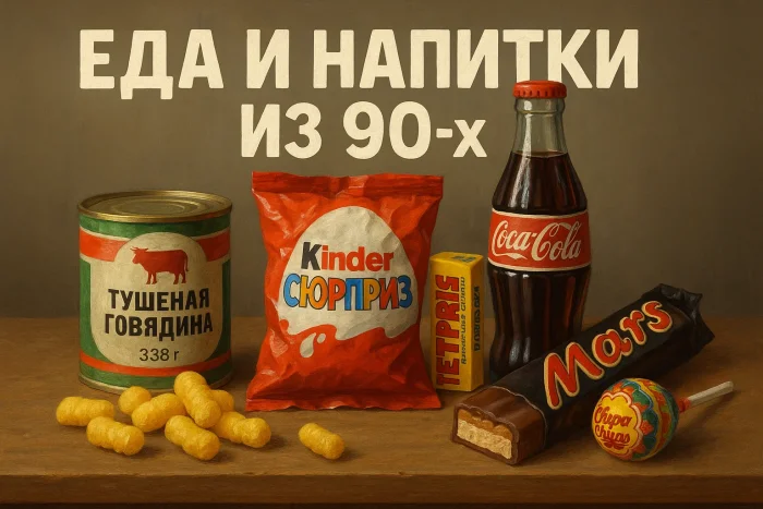 Что ели в 90-х в России: забытые вкусы детства