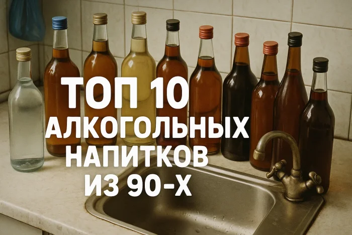 Топ 10 алкогольных напитков 90-х в России: что пили в эпоху дикого капитализма